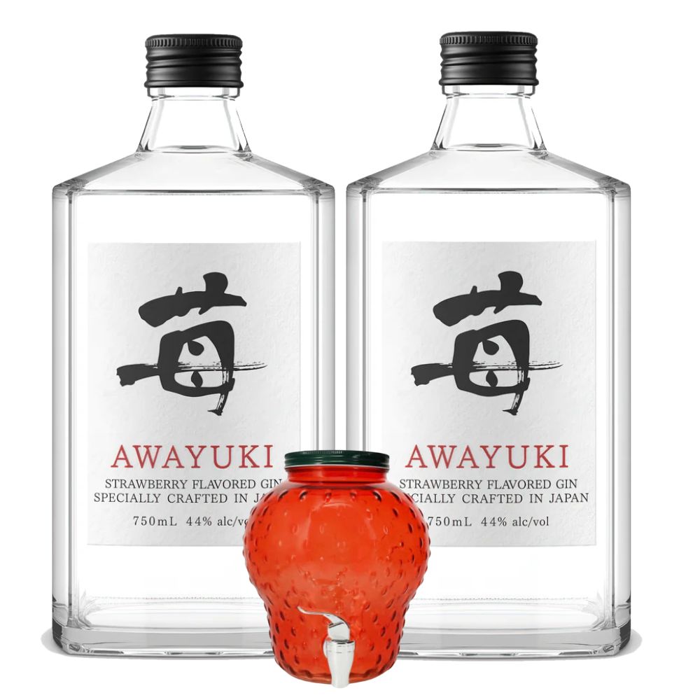 AWAYUKI STRAWBERRY FLAVORED GIN 88 2-Pack Bundle