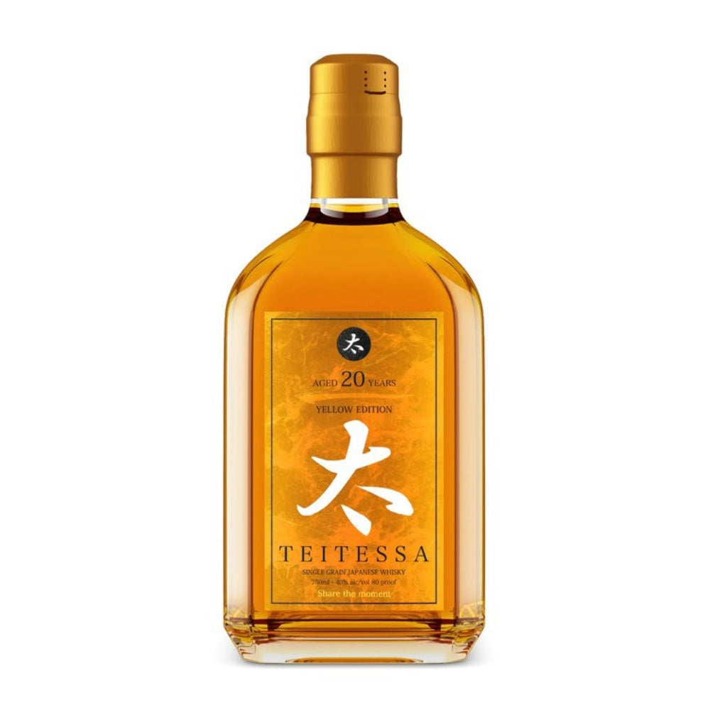 TEITESSA SINGLE GRAIN JAPANESE WHISKY YELLOW EDITION 20 YR 80