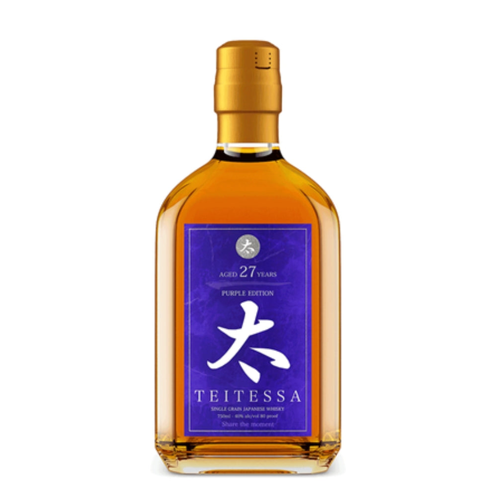 TEITESSA SINGLE GRAIN JAPANESE WHISKY PURPLE EDITION 27 YR 80