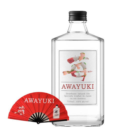 AWAYUKI STRAWBERRY FLAVORED GIN 88 (FREE FAN)