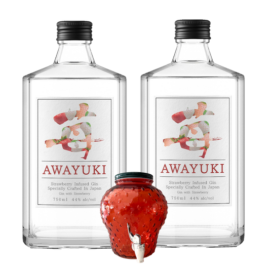 AWAYUKI STRAWBERRY FLAVORED GIN 88 2-Pack Bundle